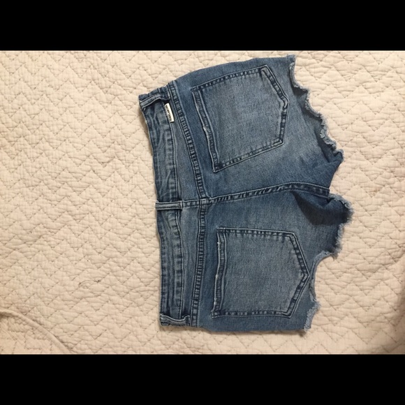 Billabong Denim Shorts with Lace Ties - Picture 4 of 5